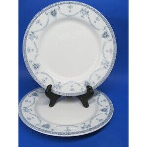 Johnson Brothers The Villiers  Set Of 2 Vintage 7"  Dessert Plate Has Crazing